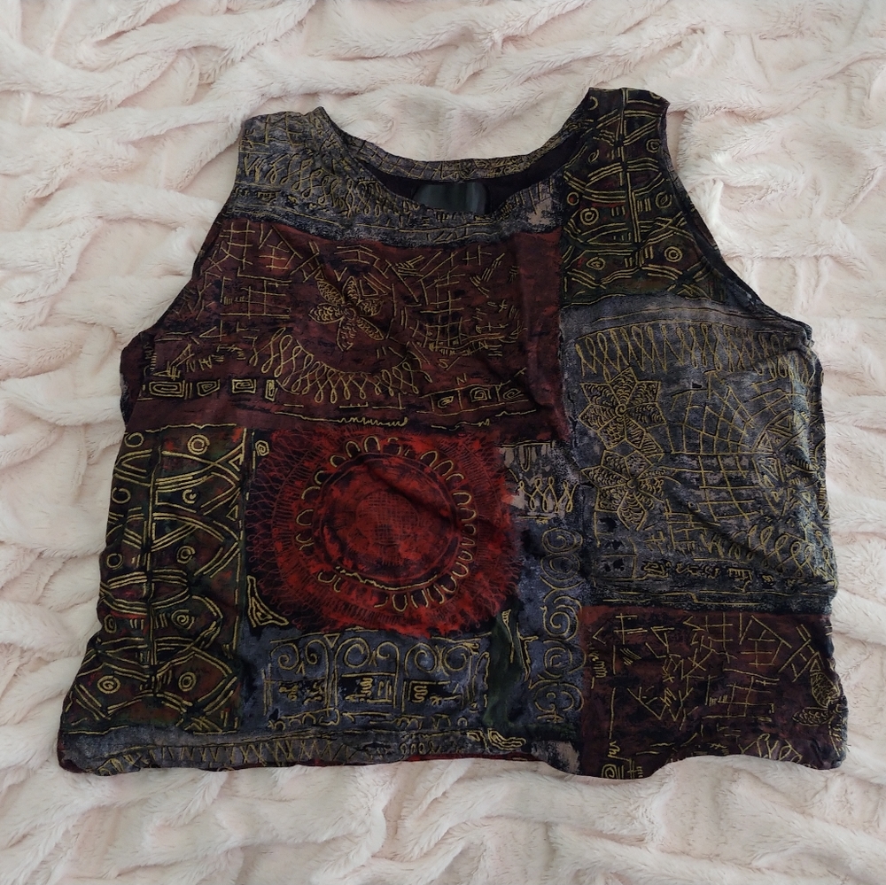 Handmade Indonesia crop tank